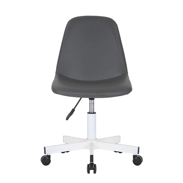 Comoda sedia da ufficio domestica con base in metallo regolabile