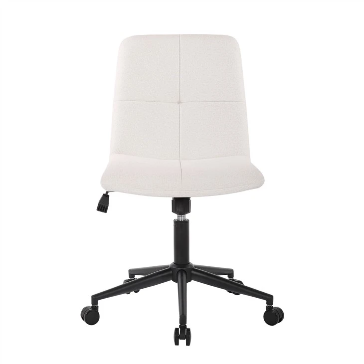 Sedia da ufficio ergonomica girevole in tessuto