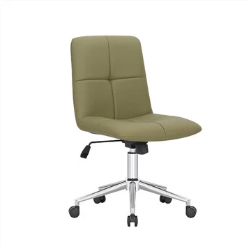 Comoda sedia girevole per il tempo libero con rivestimento in PU