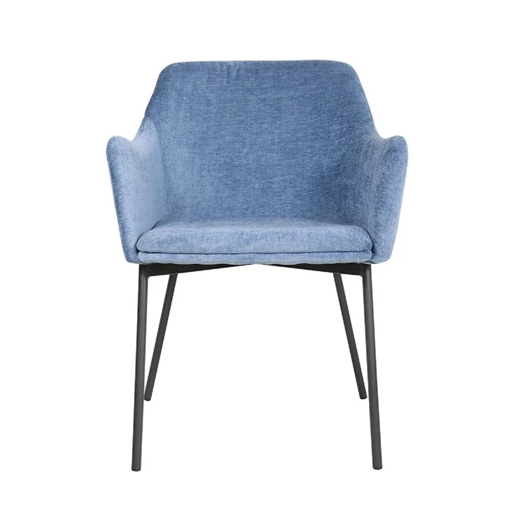 Sedia da pranzo in velluto dal nuovo design alla moda